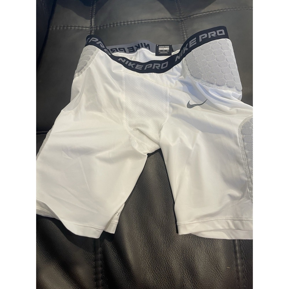 Nike Padded Compression Shorts Men's White New with Tags XXL